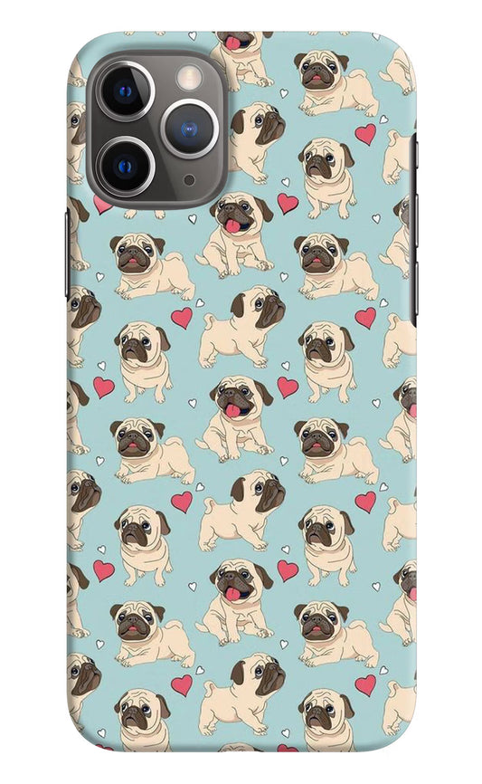 Pug Dog iPhone 11 Pro Max Hard Case Back Cover by Casekaro