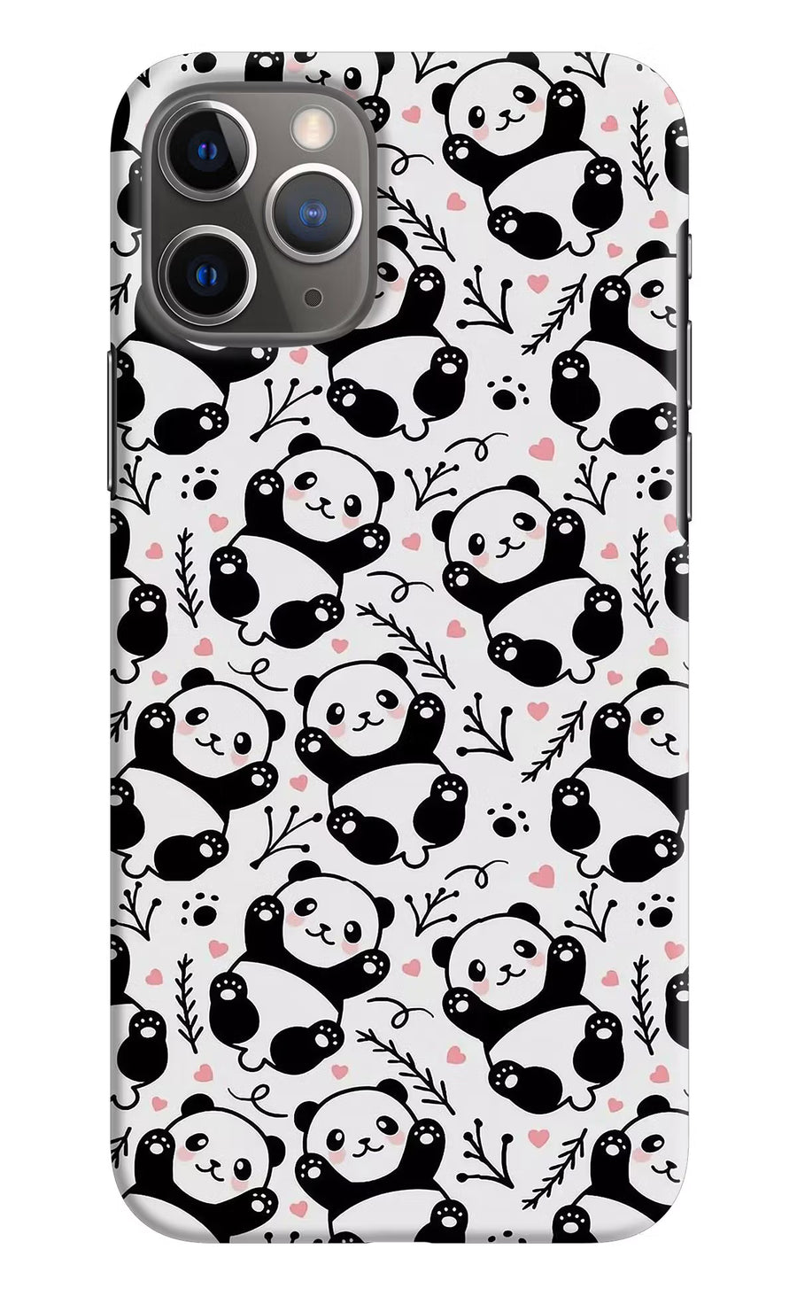 Cute Panda iPhone 11 Pro Max Back Cover, Hard case