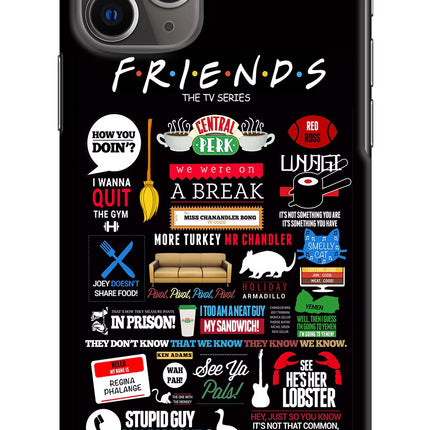 FRIENDS iPhone 11 Pro Max Hard Case Back Cover by Casekaro