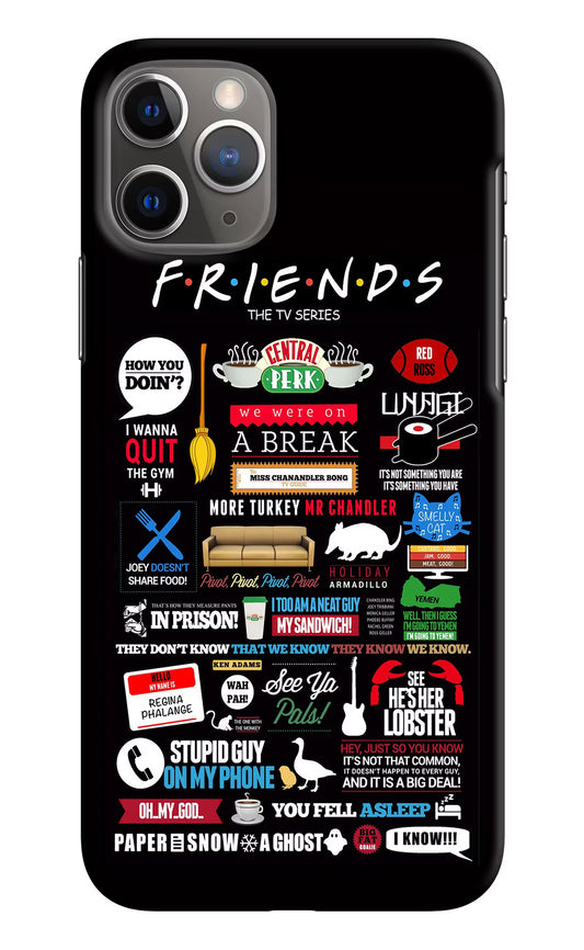 FRIENDS iPhone 11 Pro Max Hard Case Back Cover by Casekaro