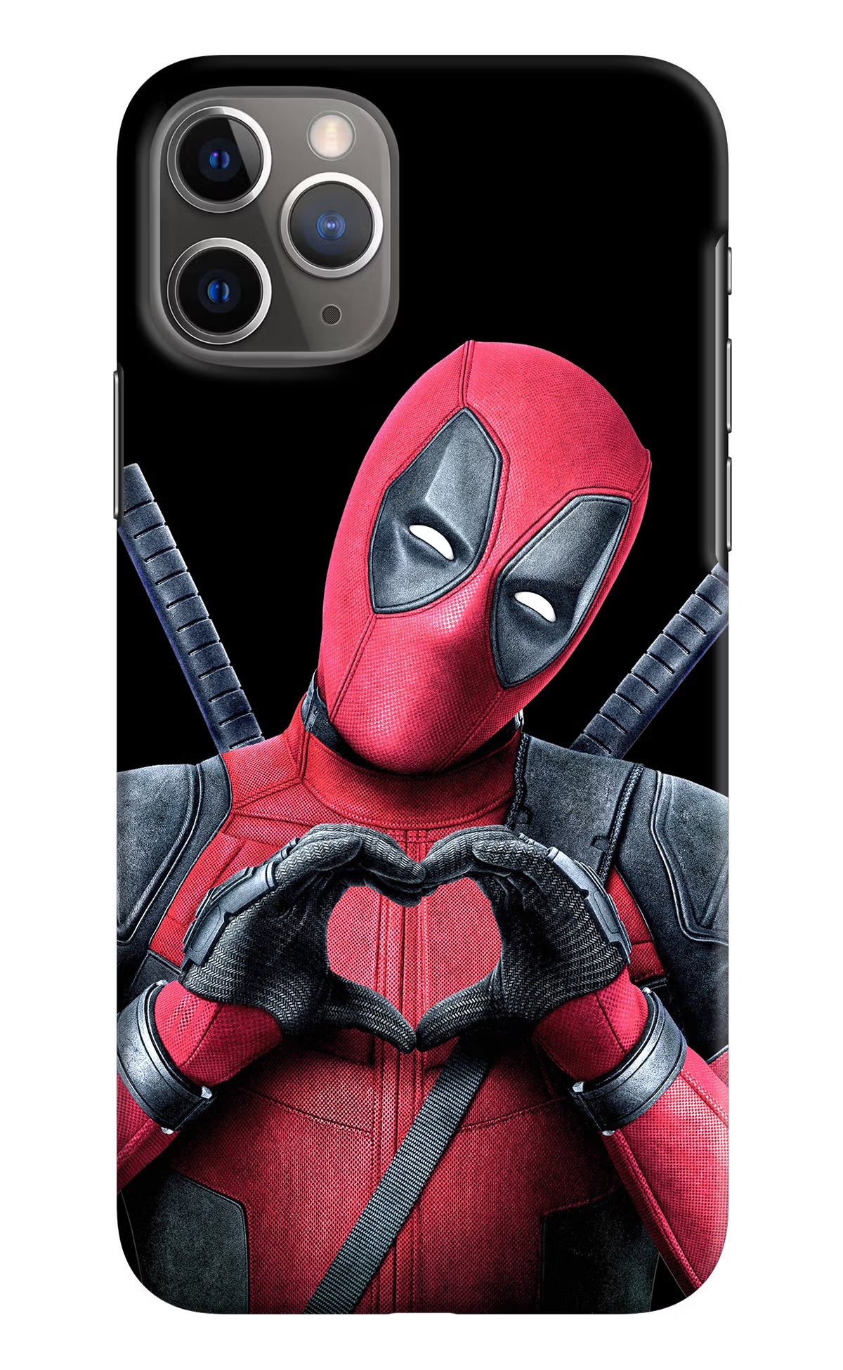 Deadpool iPhone 11 Pro Max Hard Case Back Cover by Casekaro