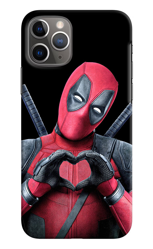 Deadpool iPhone 11 Pro Max Hard Case Back Cover by Casekaro