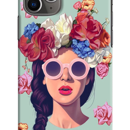 Pretty Girl iPhone 11 Pro Max Hard Case Back Cover by Casekaro