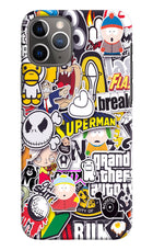 Sticker Bomb iPhone 11 Pro Max Hard Case Back Cover by Casekaro