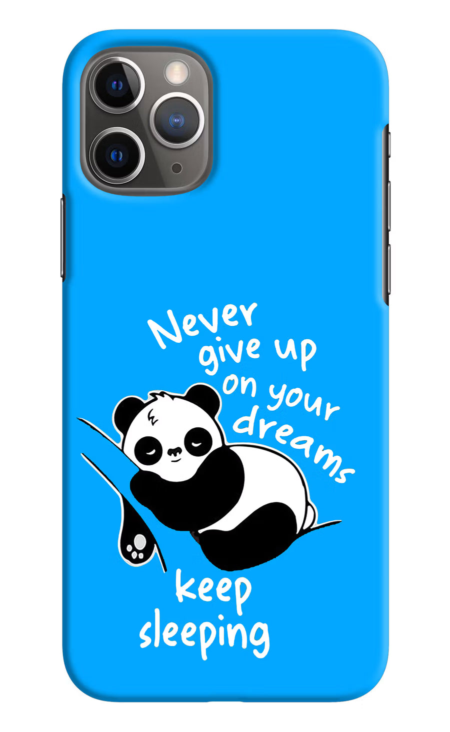 Keep Sleeping iPhone 11 Pro Max Back Cover, Hard case