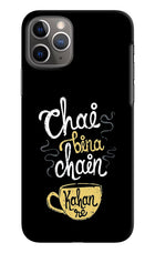 Chai Bina Chain Kaha Re iPhone 11 Pro Max Hard Case Back Cover by Casekaro