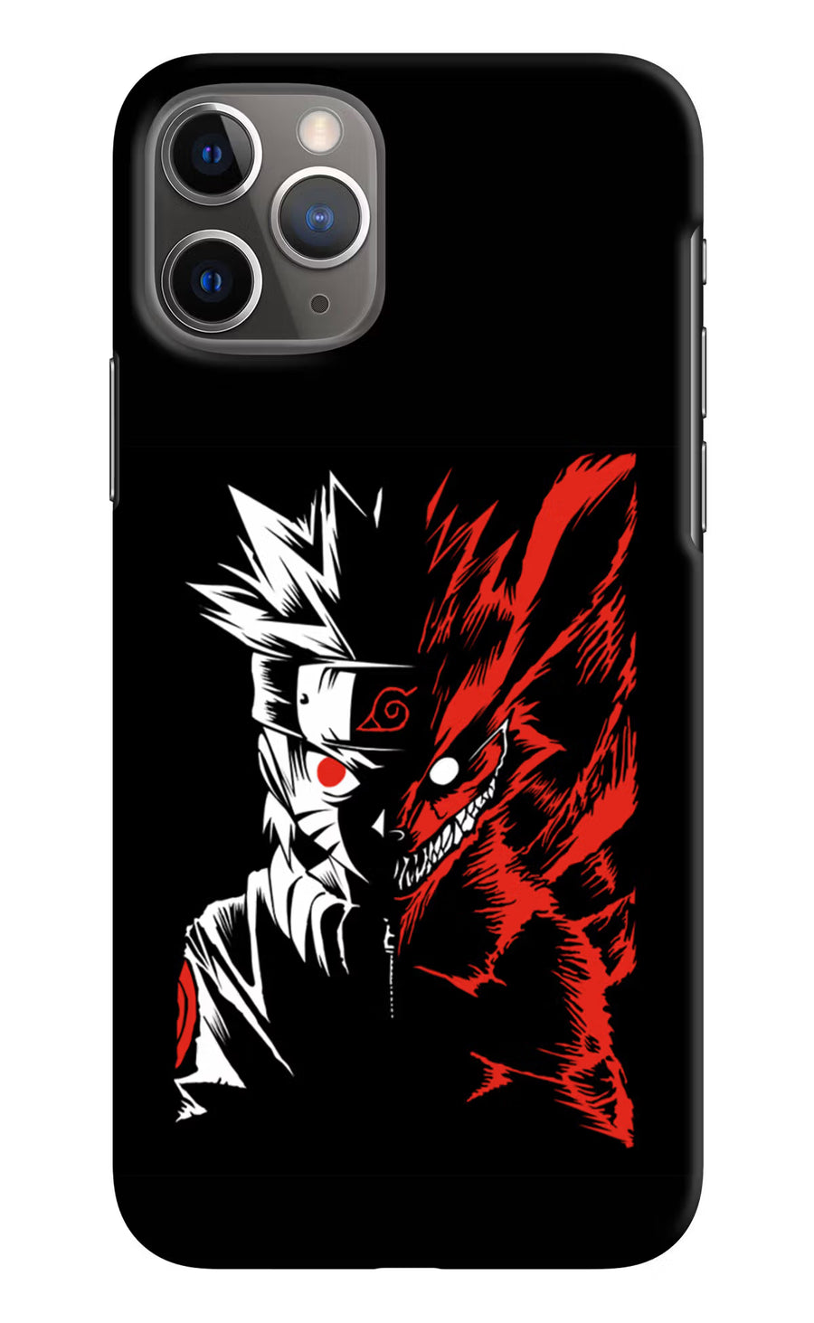 Naruto Two Face iPhone 11 Pro Max Back Cover, Hard case