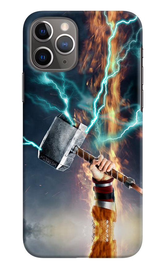 Thor Hammer Mjolnir iPhone 11 Pro Max Hard Case Back Cover by Casekaro