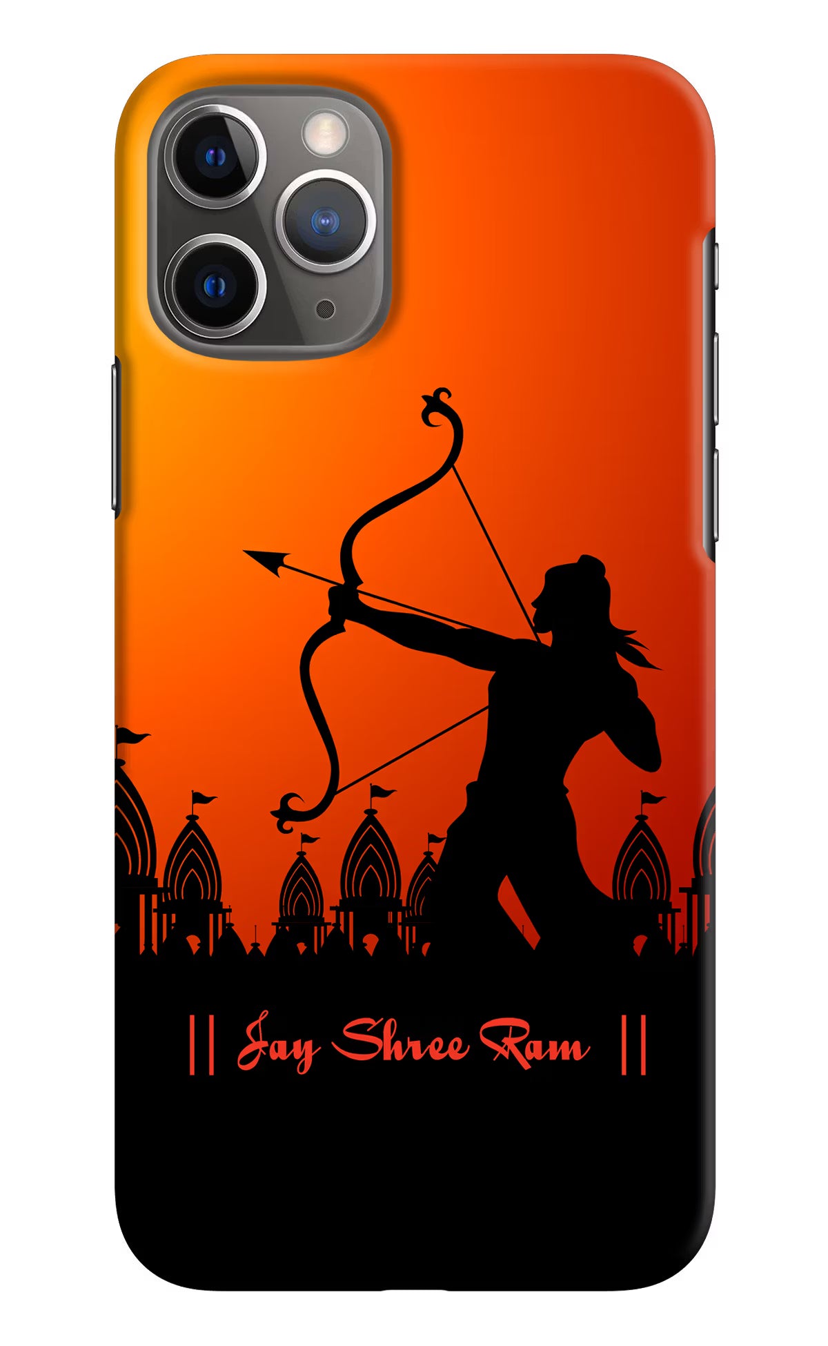 Lord Ram - 4 iPhone 11 Pro Max Hard Case Back Cover by Casekaro
