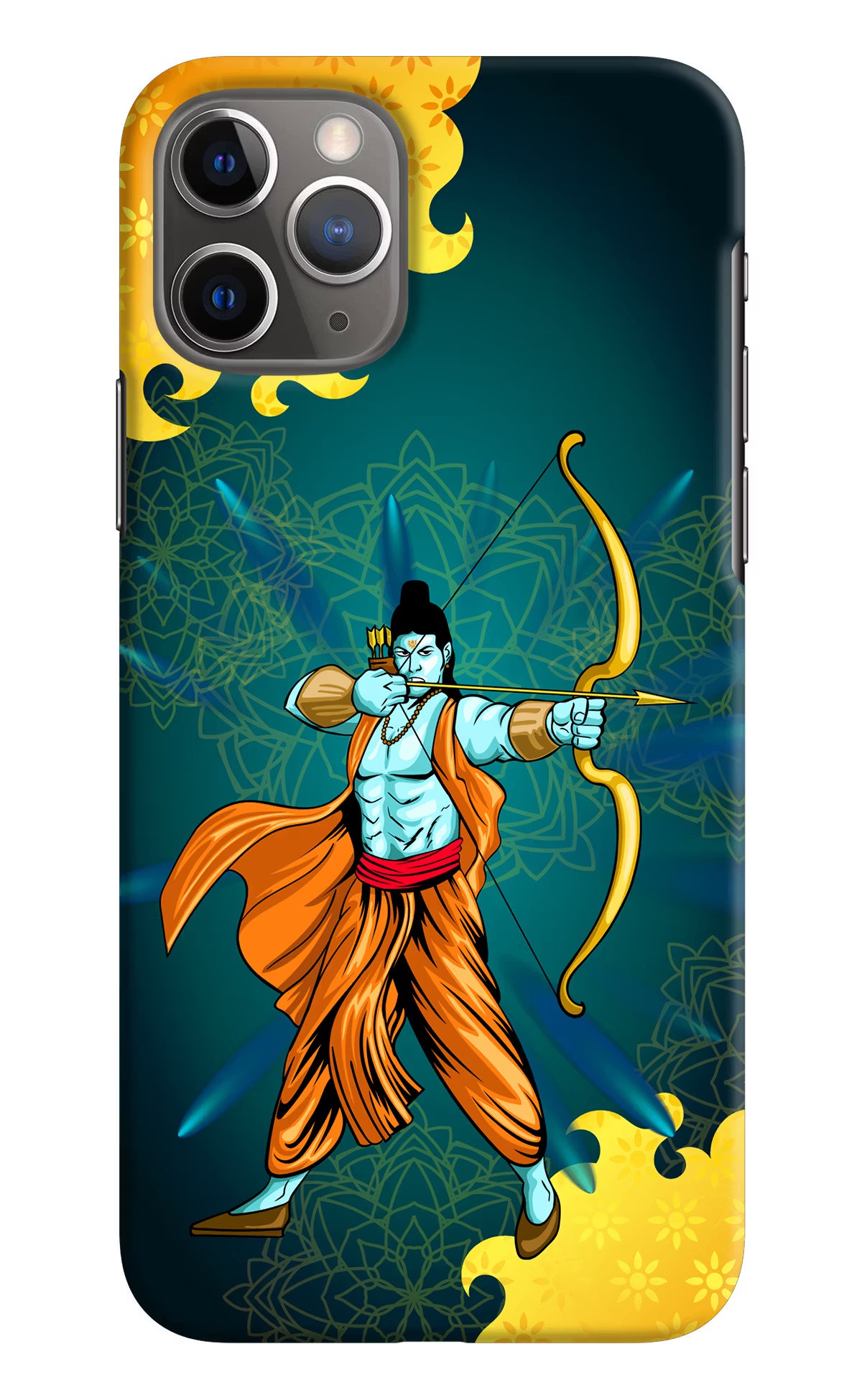 Lord Ram - 6 iPhone 11 Pro Max Hard Case Back Cover by Casekaro