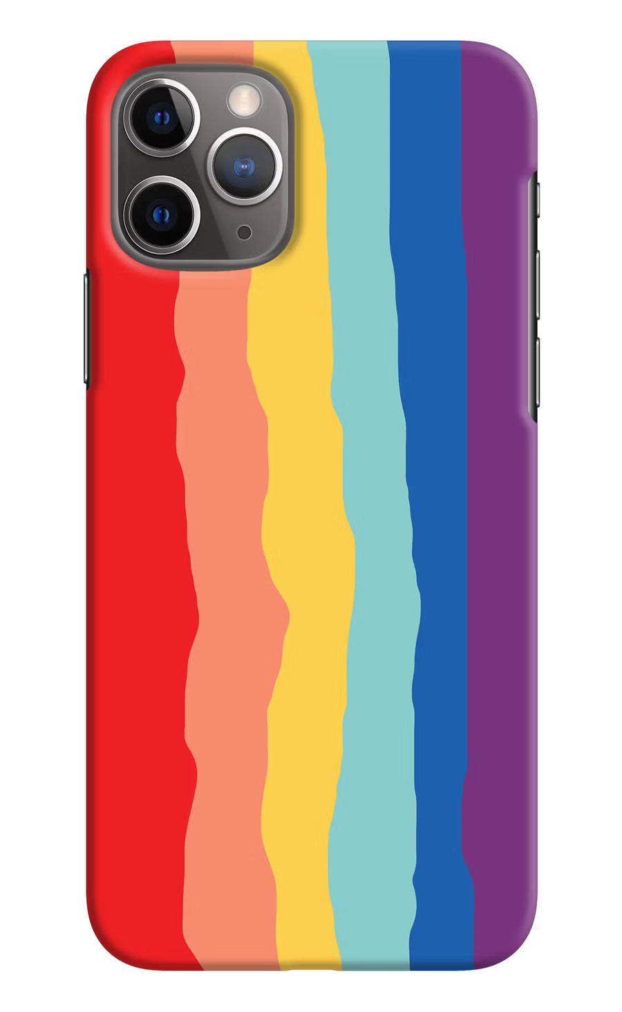 Rainbow iPhone 11 Pro Max Back Cover, Hard case
