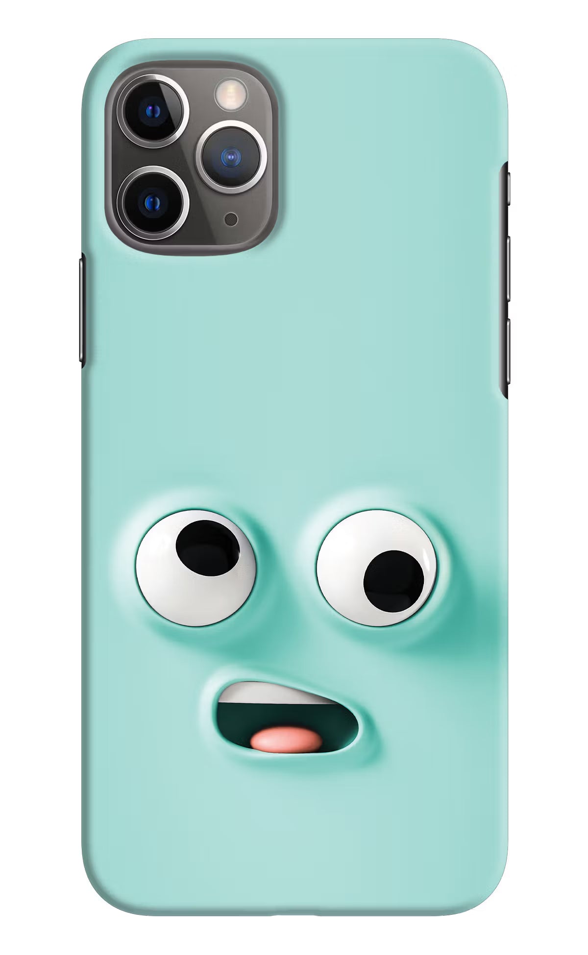 Funny Cartoon iPhone 11 Pro Max Hard Case Back Cover by Casekaro