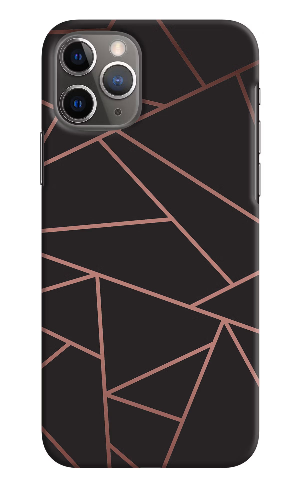 Geometric Pattern iPhone 11 Pro Max Hard Case Back Cover by Casekaro