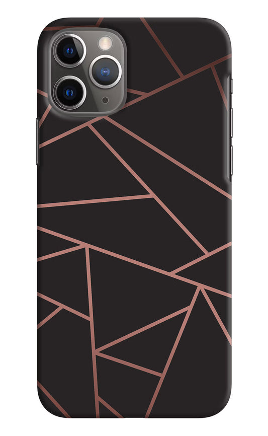 Geometric Pattern iPhone 11 Pro Max Hard Case Back Cover by Casekaro