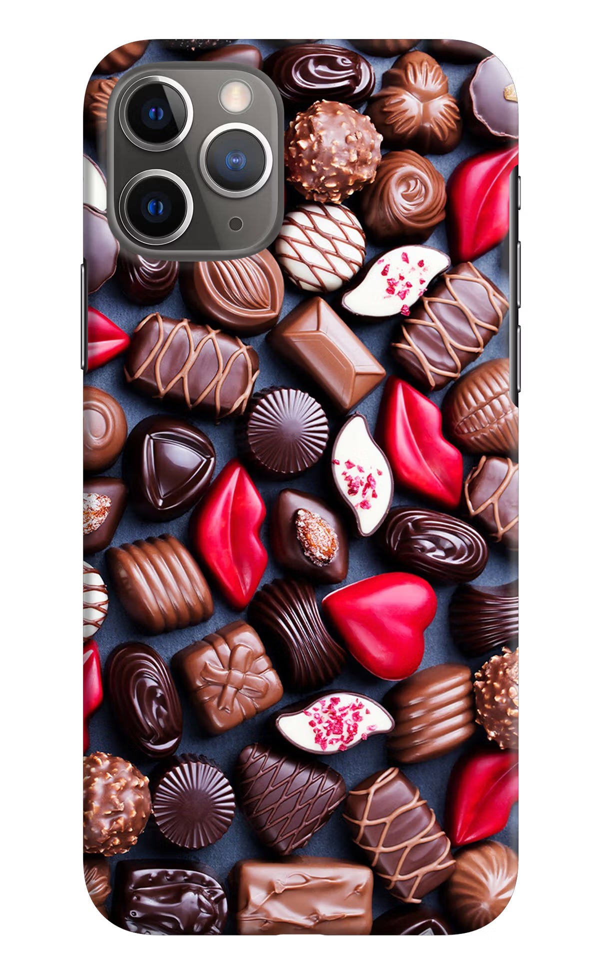 Chocolates iPhone 11 Pro Max Hard Case Back Cover by Casekaro