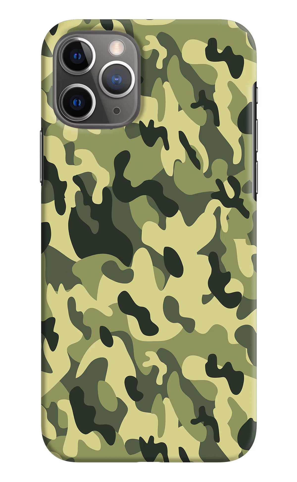 Camouflage iPhone 11 Pro Max Hard Case Back Cover by Casekaro