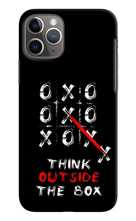 Think out of the BOX iPhone 11 Pro Max Hard Case Back Cover by Casekaro