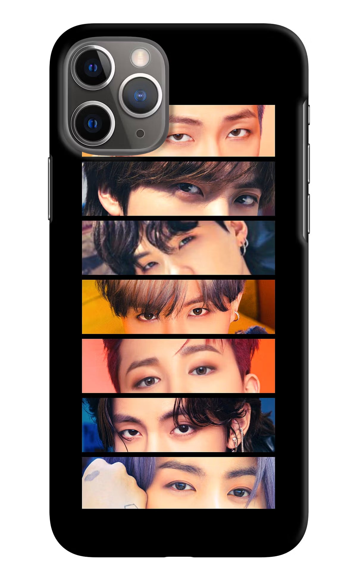 BTS Eyes iPhone 11 Pro Max Hard Case Back Cover by Casekaro