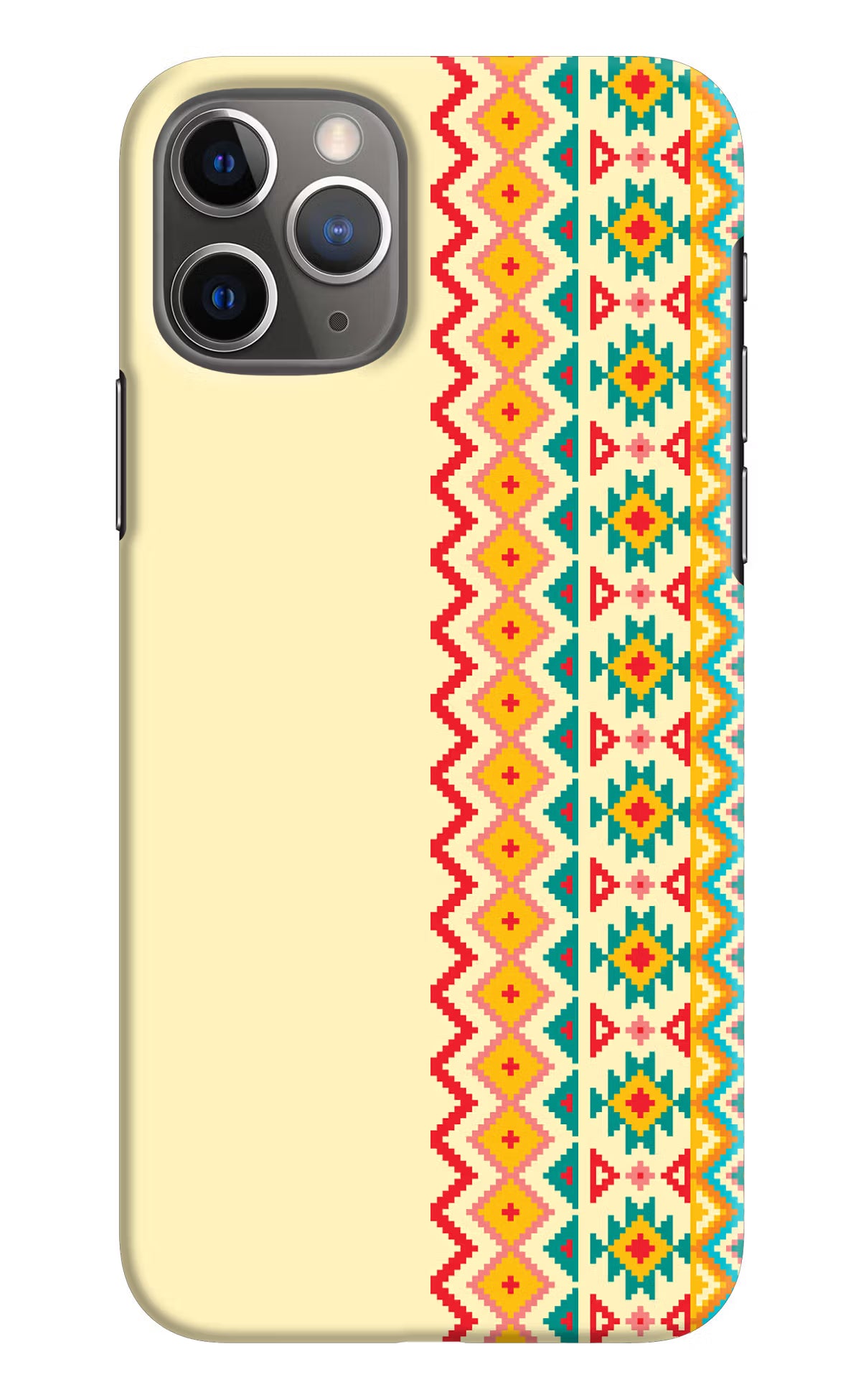Ethnic Seamless iPhone 11 Pro Max Hard Case Back Cover by Casekaro
