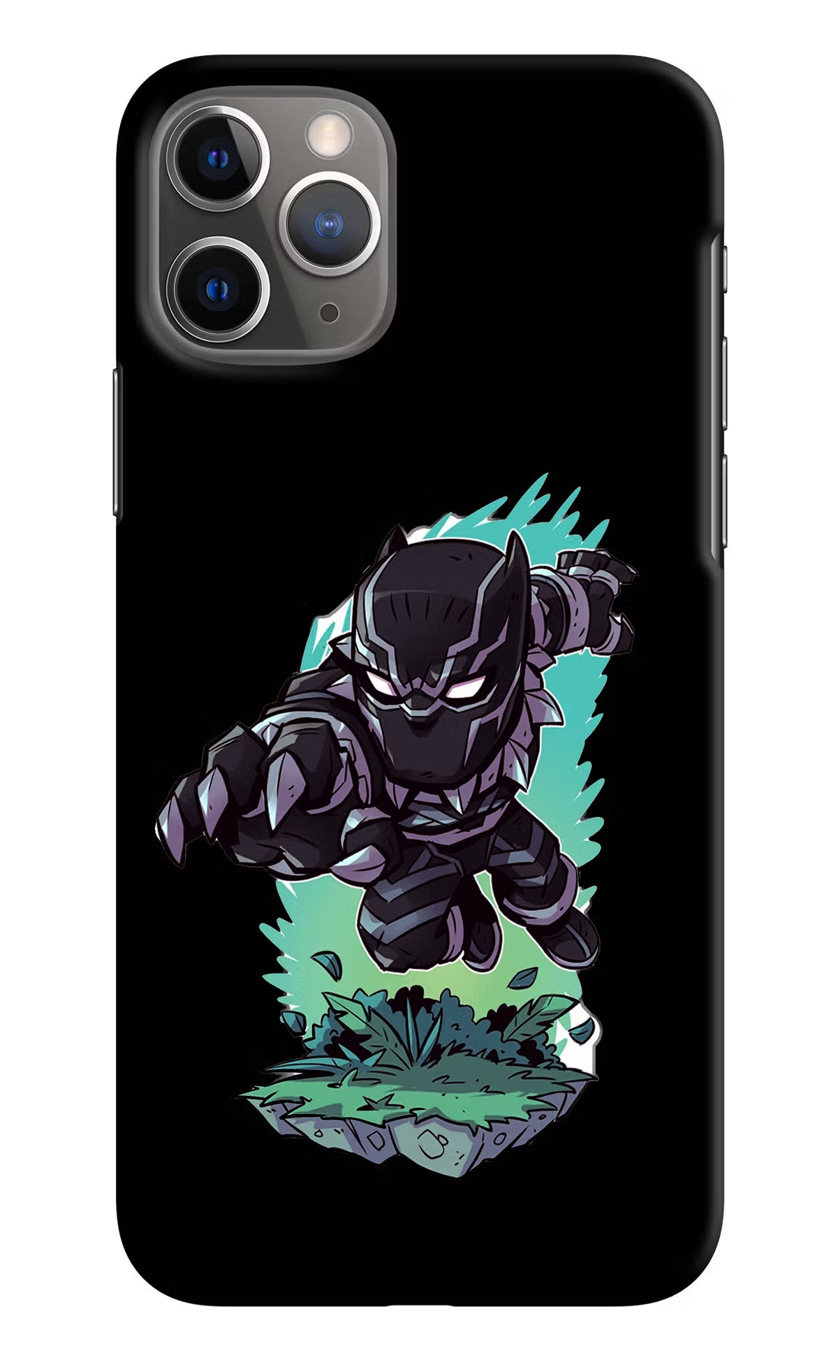 Black Panther iPhone 11 Pro Max Hard Case Back Cover by Casekaro