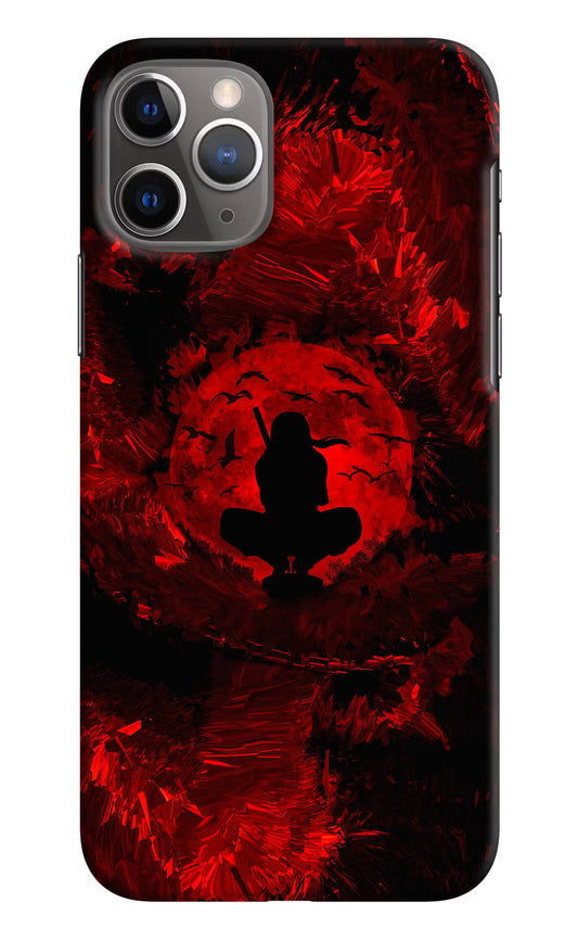 Itachi Uchiha iPhone 11 Pro Max Hard Case Back Cover by Casekaro