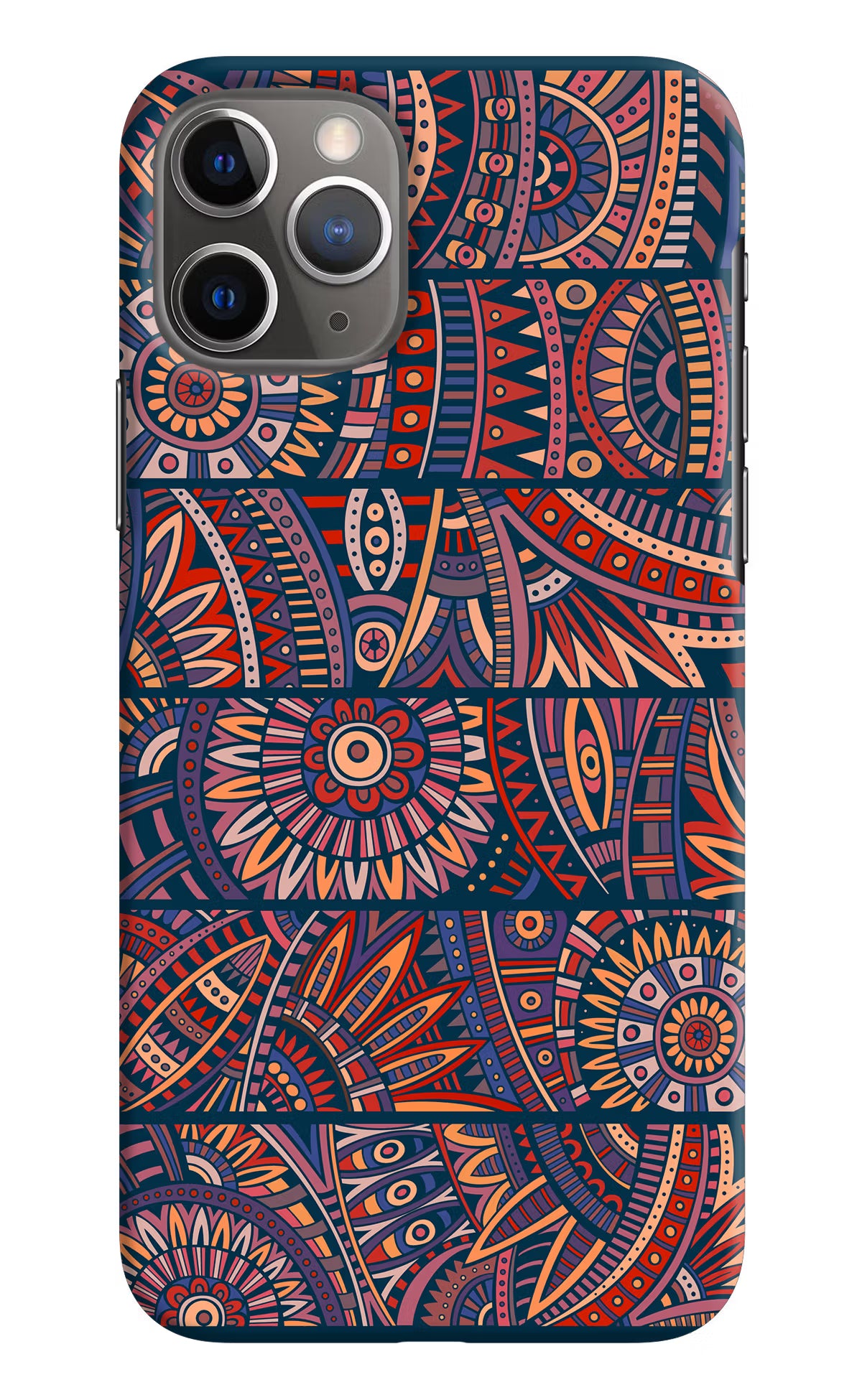 African Culture Design iPhone 11 Pro Max Hard Case Back Cover by Casekaro