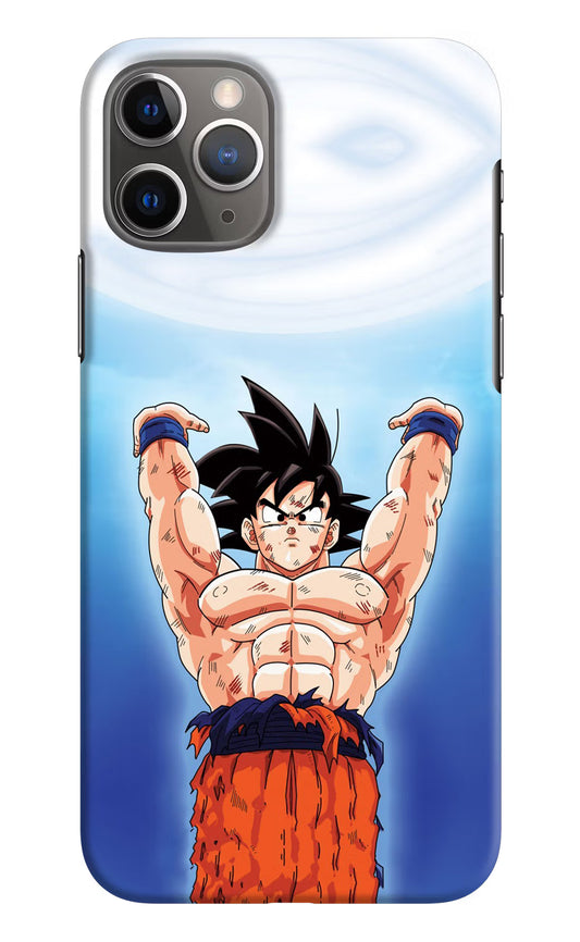 Goku Power iPhone 11 Pro Max Hard Case Back Cover by Casekaro