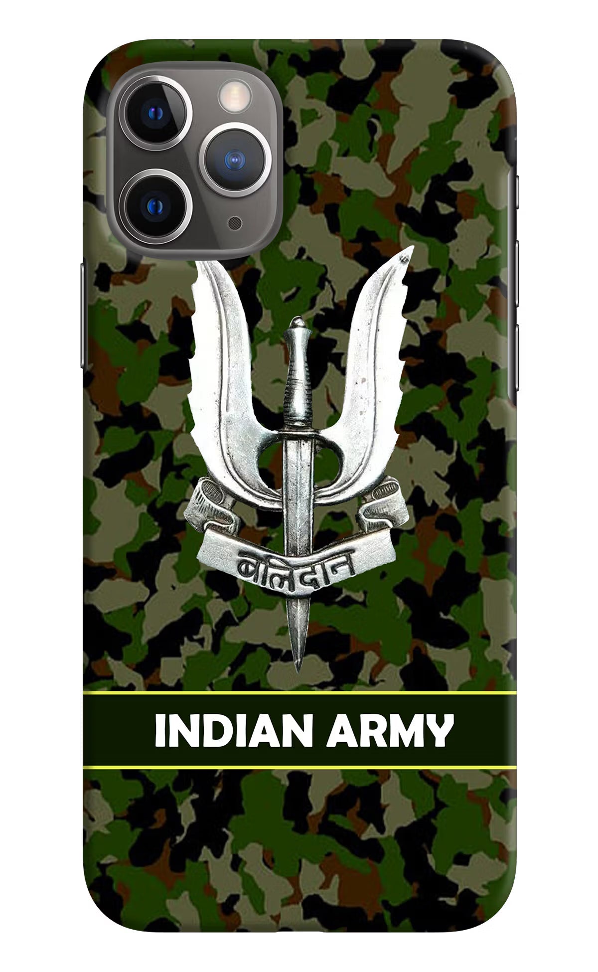Balidan Indian Logo iPhone 11 Pro Max Hard Case Back Cover by Casekaro