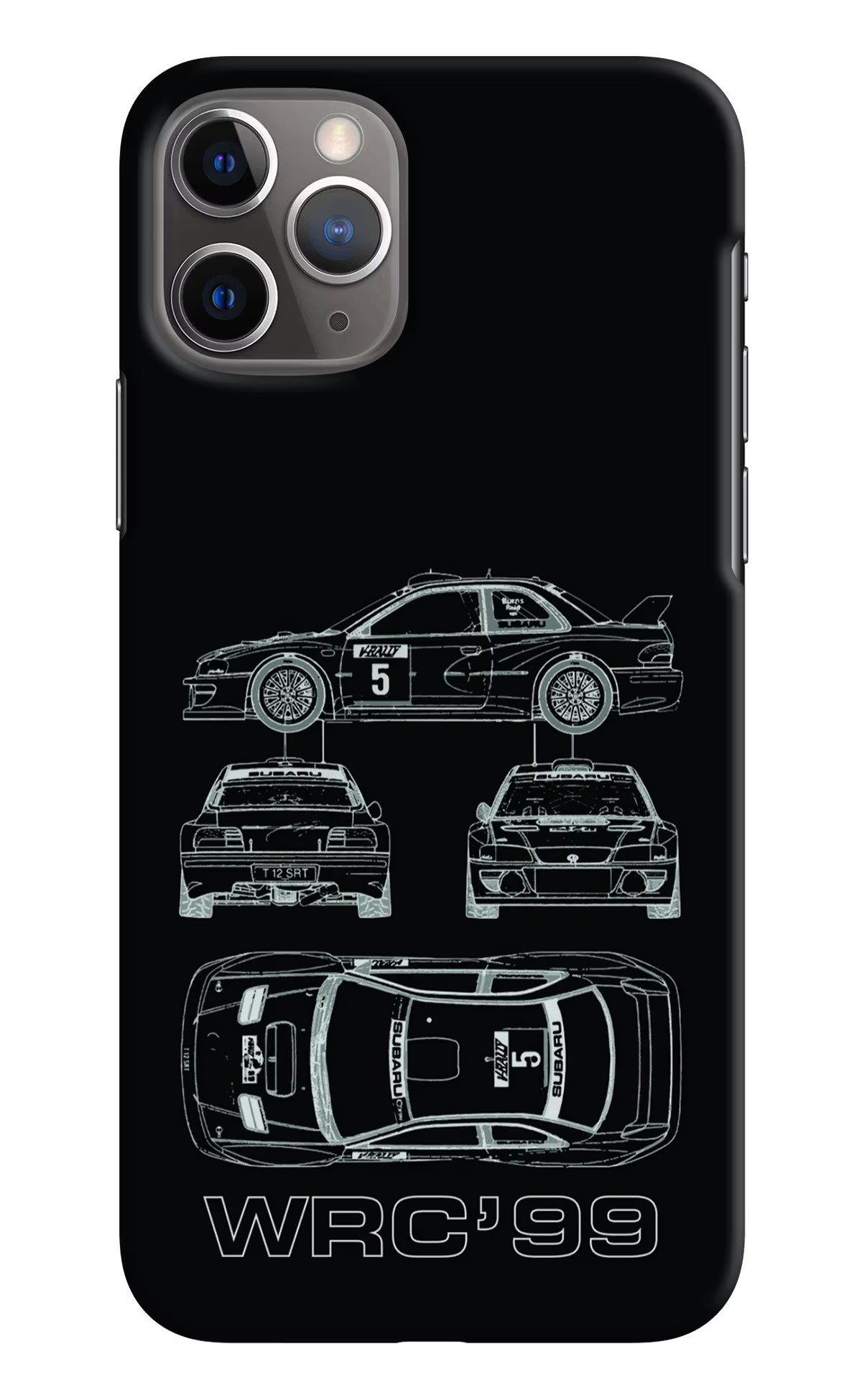 WRC'99 iPhone 11 Pro Max Hard Case Back Cover by Casekaro