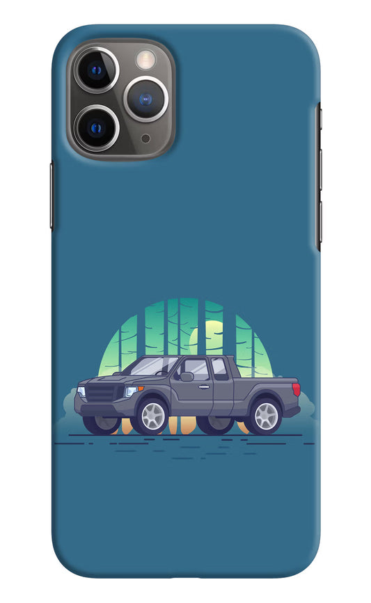 Retro Garage Vibe iPhone 11 Pro Max Hard Case Back Cover by Casekaro