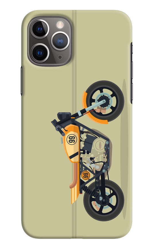 Vertical Speedster iPhone 11 Pro Max Hard Case Back Cover by Casekaro