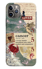 Cancer Zodiac iPhone 11 Pro Max Hard Case Back Cover by Casekaro