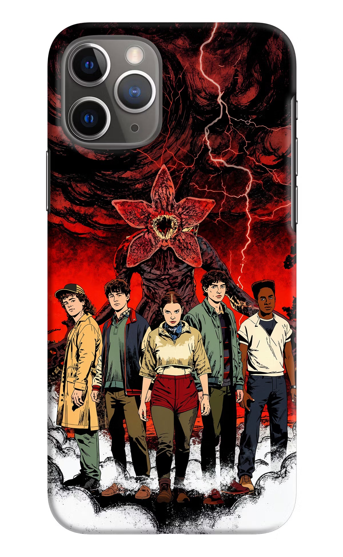 Ordinary Things Characters iPhone 11 Pro Max Hard Case Back Cover by Casekaro