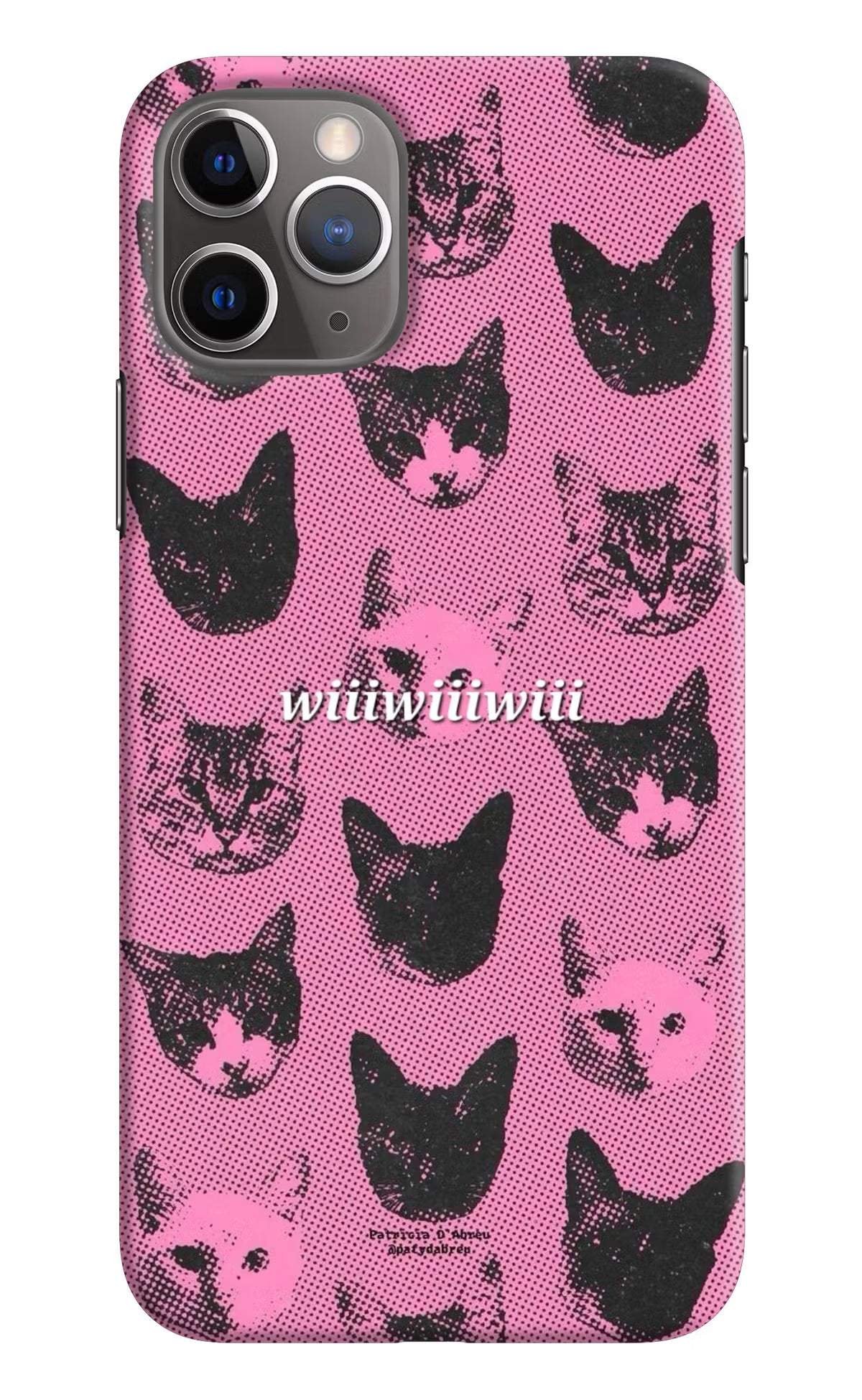 Pink Cats iPhone 11 Pro Max Back Cover