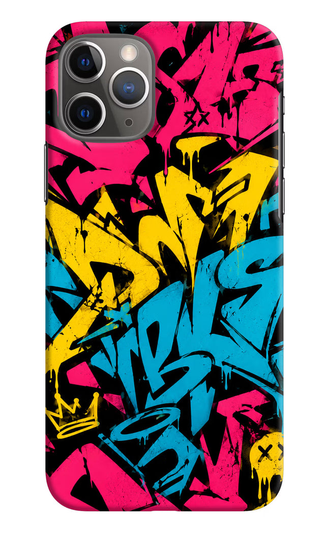 Graffiti Vibe iPhone 11 Pro Max Hard Case Back Cover by Casekaro