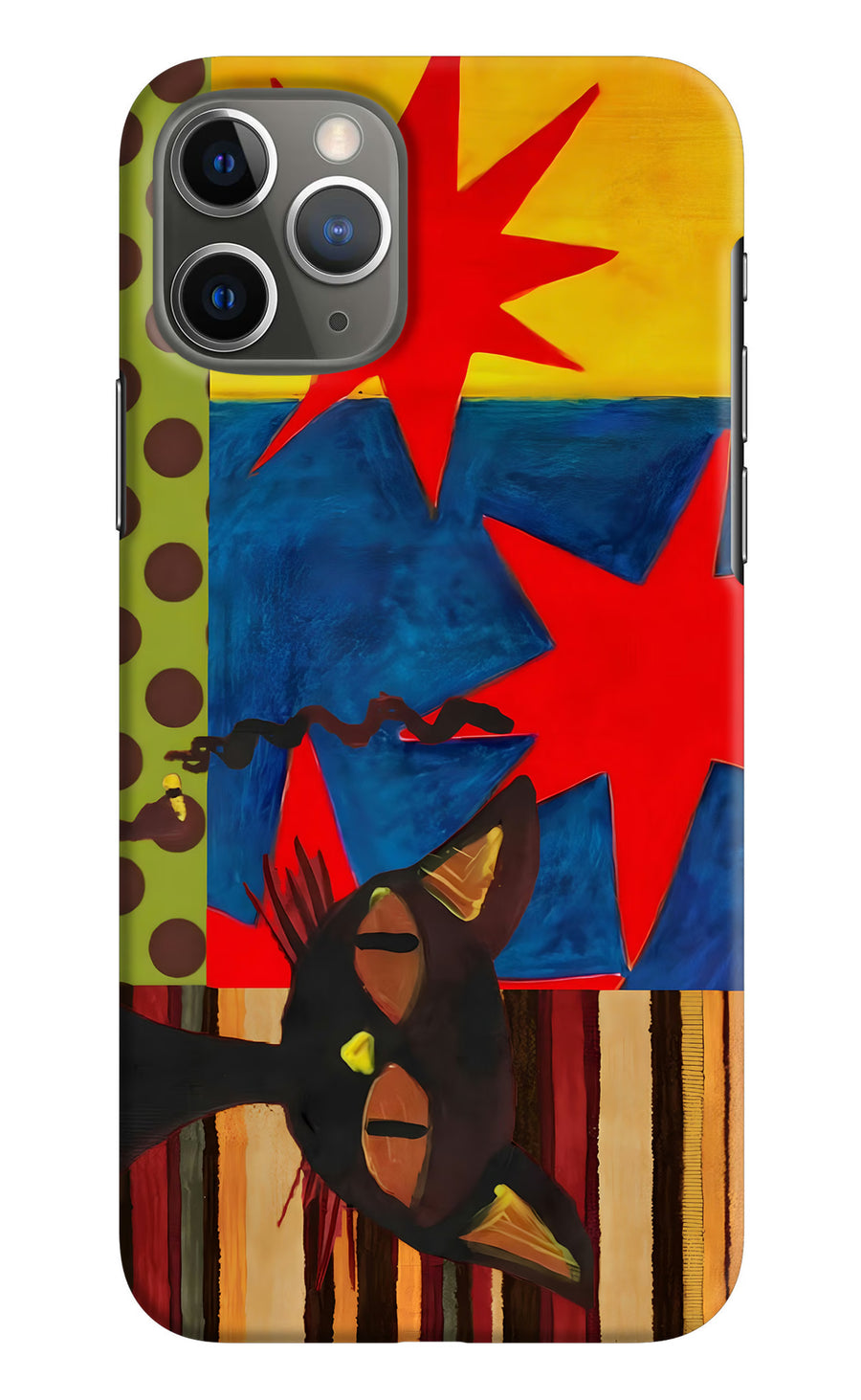 Pop Cat iPhone 11 Pro Max Back Cover, Hard case