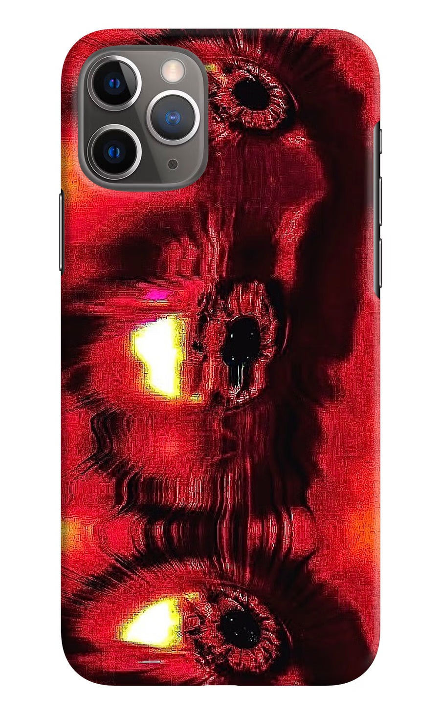 Fire Eye iPhone 11 Pro Max Back Cover, Hard case