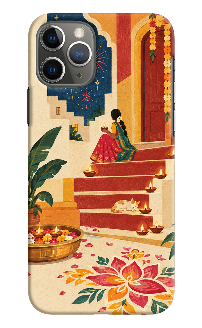 Diwali Rangoli iPhone 11 Pro Max Back Cover