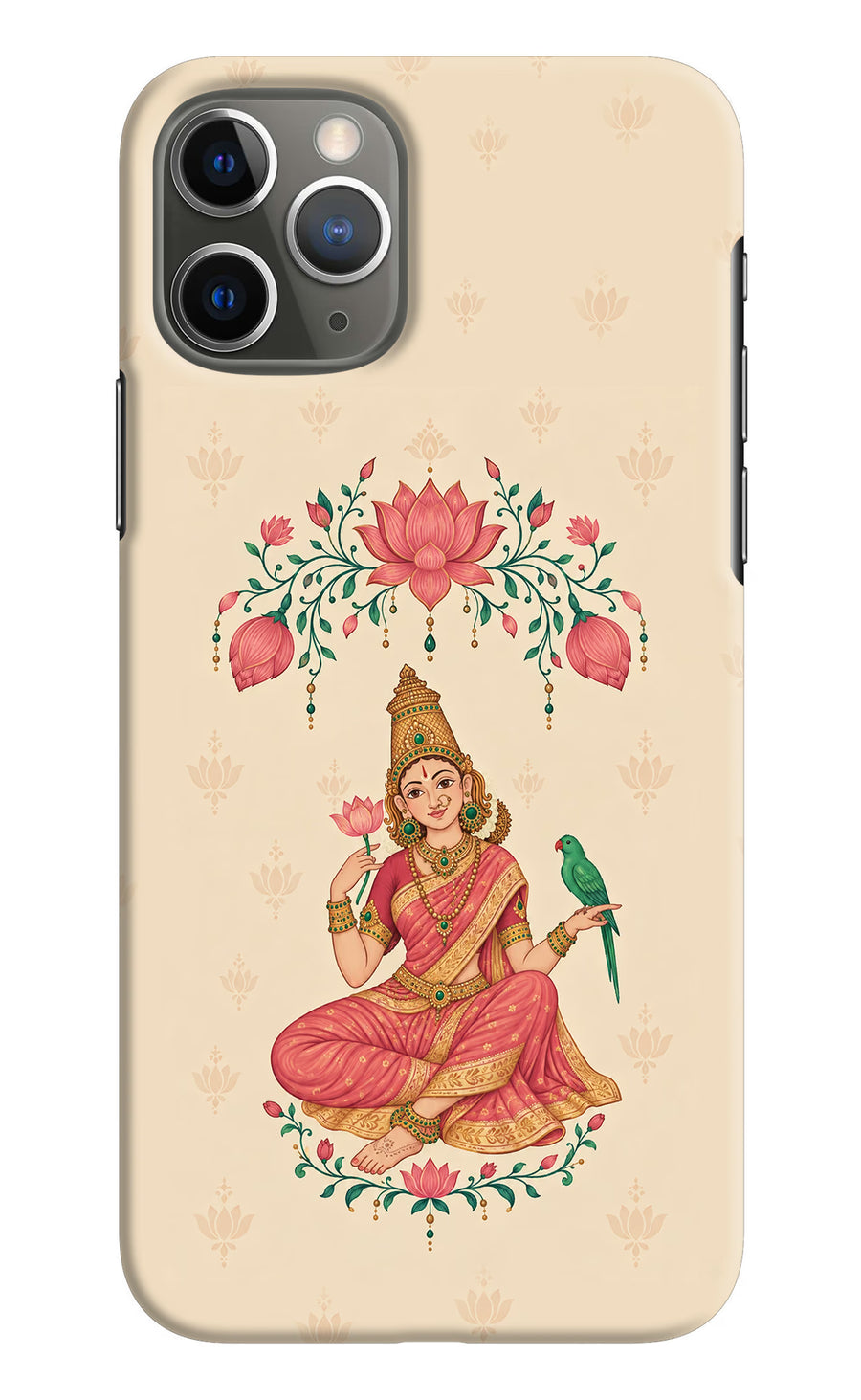 Goddess Lakshmi iPhone 11 Pro Max Back Cover, Hard case