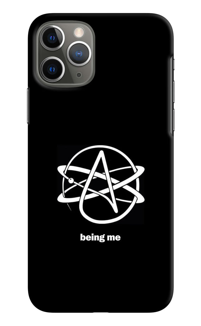 Atheist Symbol iPhone 11 Pro Max Hard Case Back Cover by Casekaro