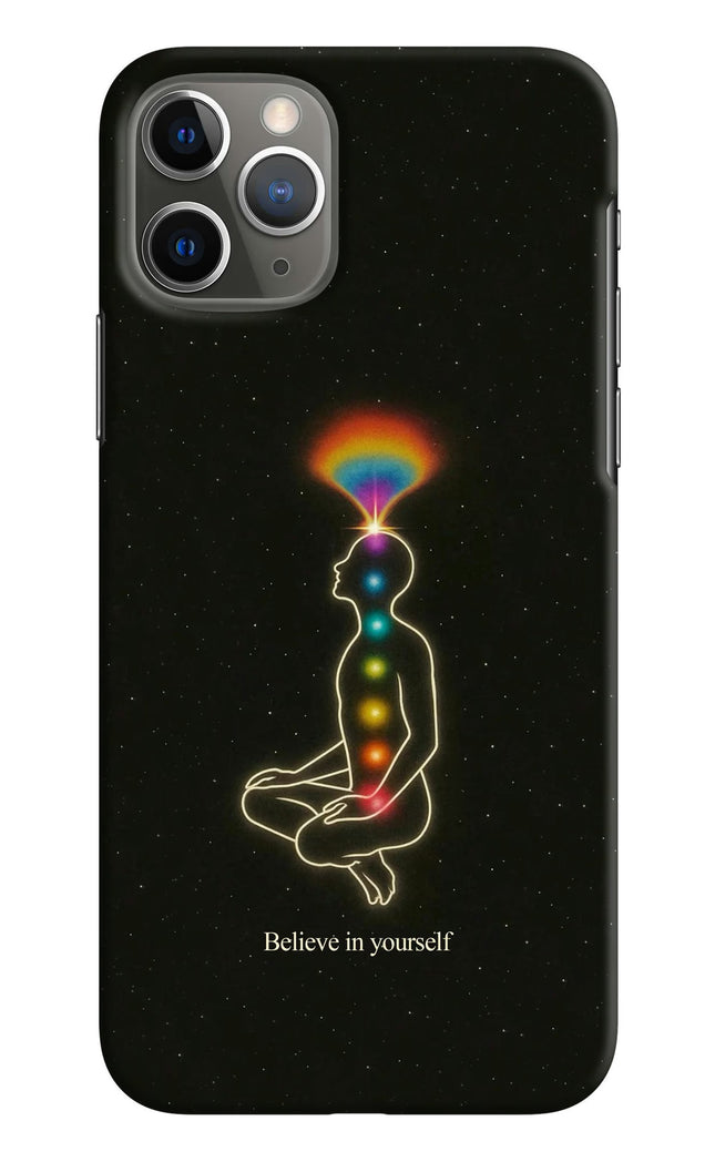 Believe in yourself iPhone 11 Pro Max Hard Case Back Cover by Casekaro