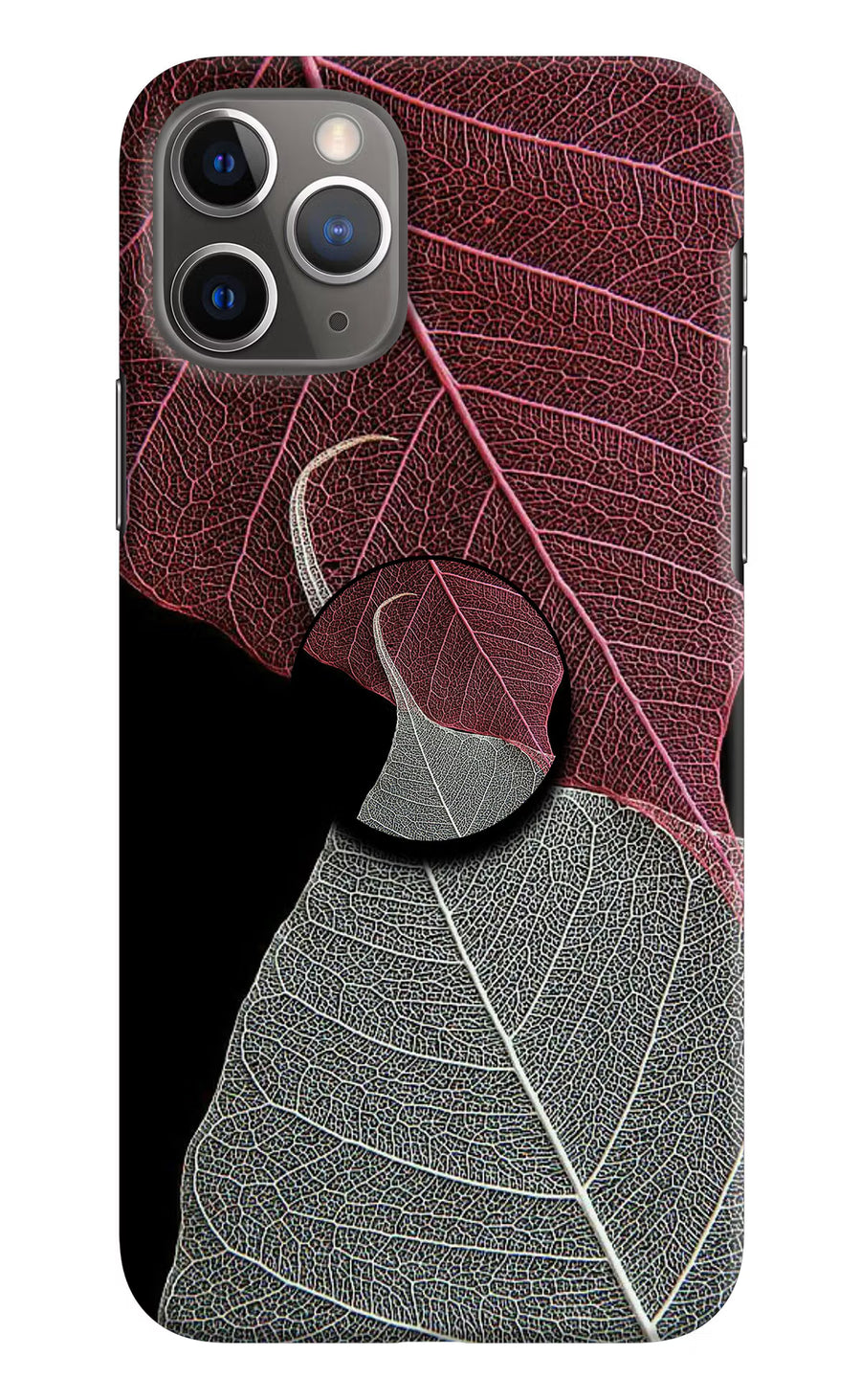 Leaf Pattern iPhone 11 Pro Max Pop Case, Hard case