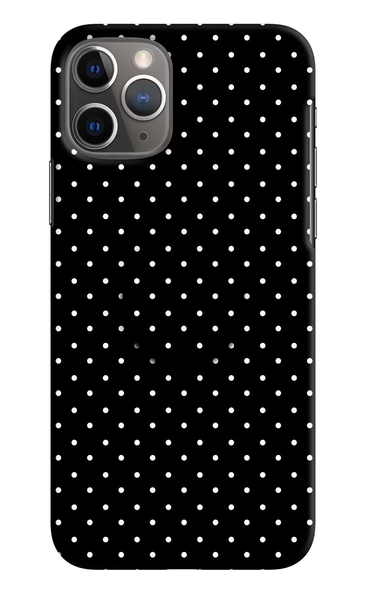 White Dots iPhone 11 Pro Max Pop Case by Casekaro
