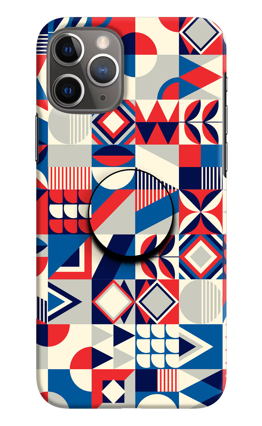 Colorful Pattern iPhone 11 Pro Max Pop Case, Hard case