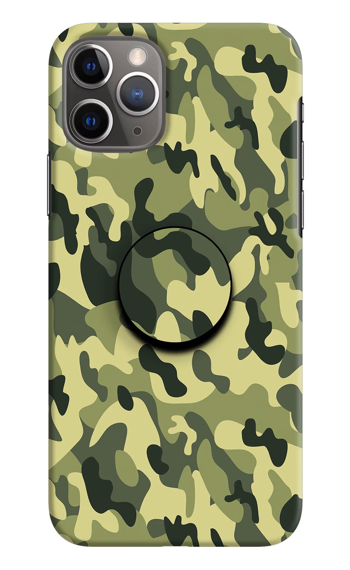 Camouflage iPhone 11 Pro Max Pop Case by Casekaro