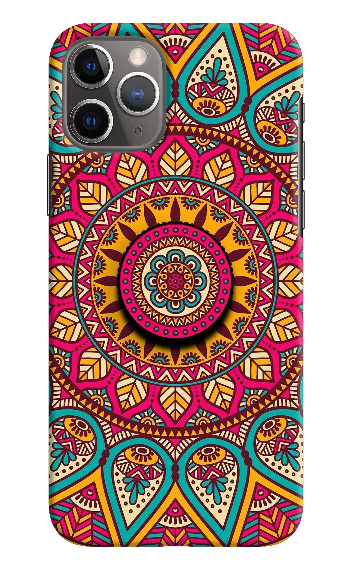 Mandala iPhone 11 Pro Max Pop Case by Casekaro