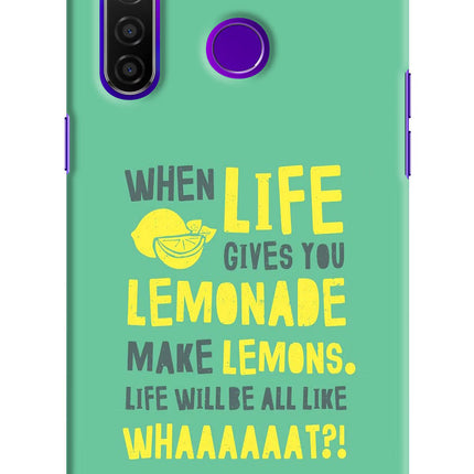 Quote Realme 5 Pro Hard Case Back Cover by Casekaro