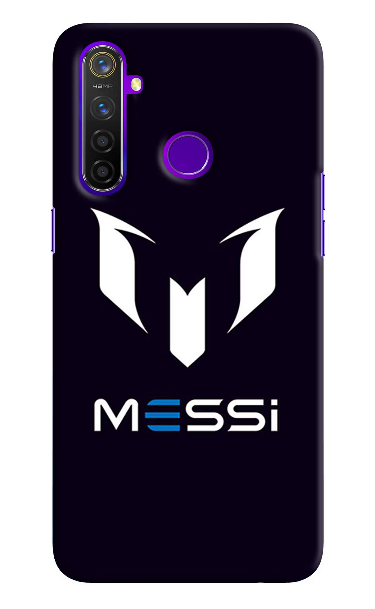 Messi Logo Realme 5 Pro Hard Case Back Cover by Casekaro