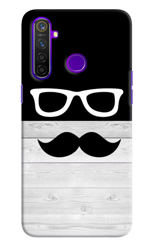 Mustache Realme 5 Pro Hard Case Back Cover by Casekaro