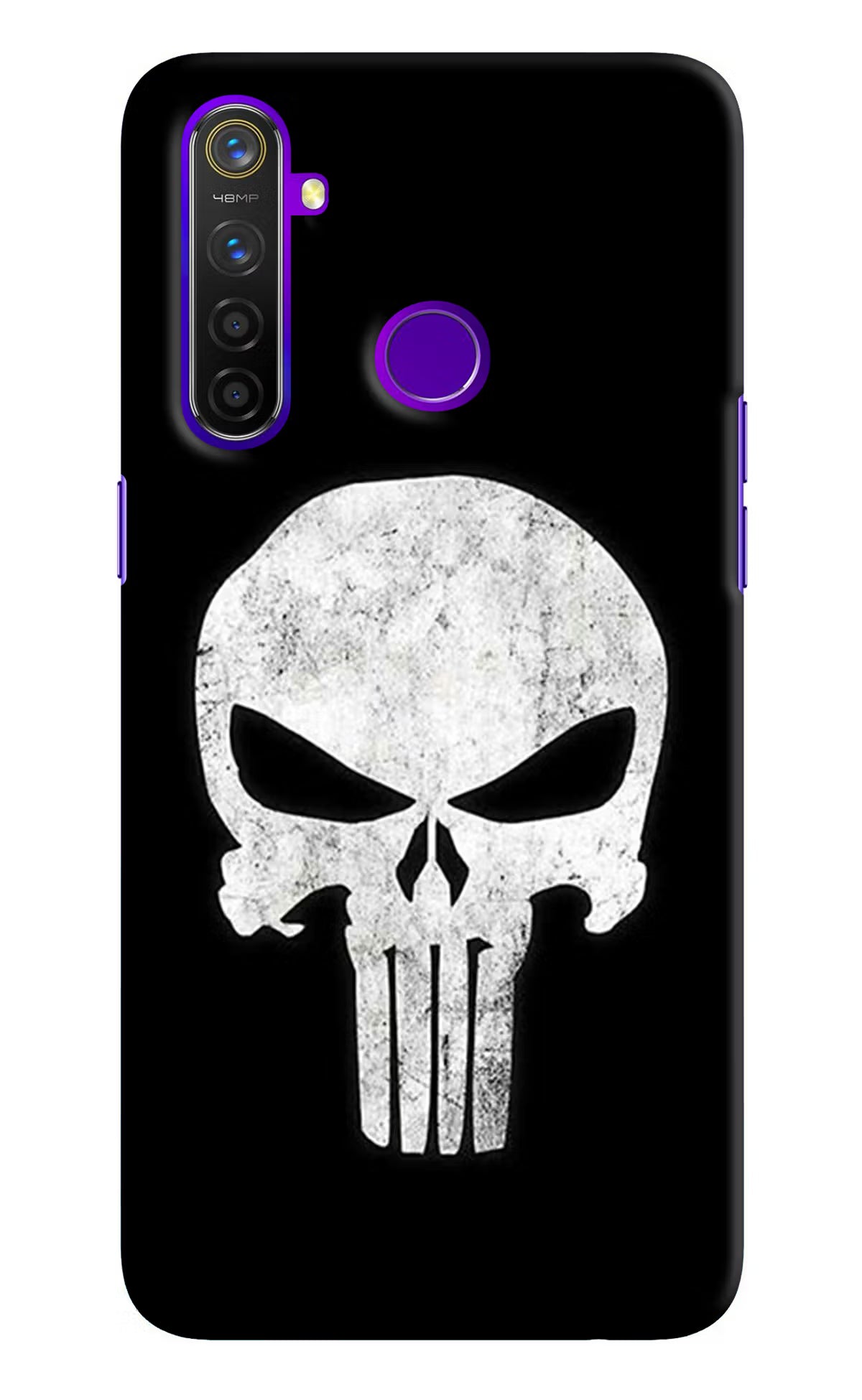 Punisher Skull Realme 5 Pro Hard Case Back Cover by Casekaro